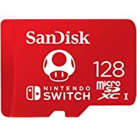Los mejores  - SanDisk microSDXC UHS-I Tarjeta para Nintendo Switch 128GB- Producto con Licencia de Nintendo
